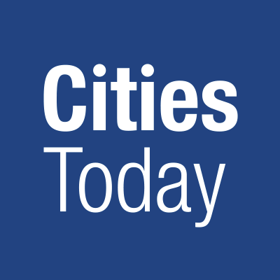 Logo reads Cities Today in solid blue background