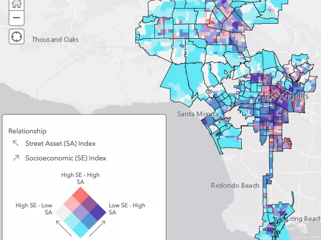 Street Asset Planning ArcGIS Online Graphic